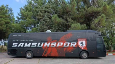 Samsunspor'un takım otobüsü sadece Bayern Münih ve Barcelona'da var