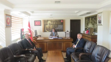 TEMAD Yönetiminden Kaymakam Güldoğan’a Ziyaret