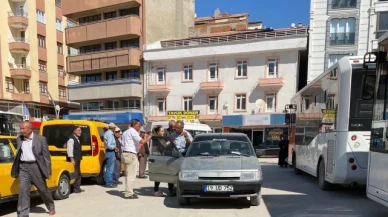 Yolun karşısına geçerken otomobilin çarptığı yaya yaralandı