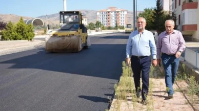 Zile'de asfalt çalışmaları başladı