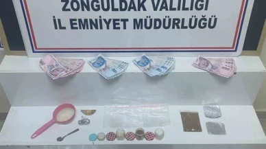 Zonguldak'ta uyuşturucu operasyonunda 1 tutuklu