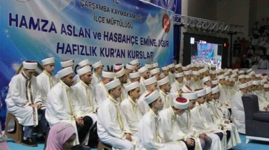 102 Kur'an kursu öğrencisi için icazet töreni düzenlendi