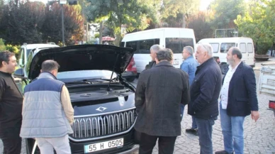 Havza TSO'nun yeni makam aracı TOGG