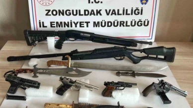 Kafes operasyonunda Zonguldak'ta 18 şüpheli gözaltında
