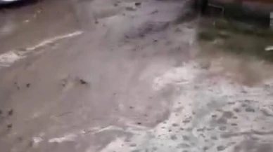 Osmancık'ta sağanak yağış hayatı olumsuz etkiledi