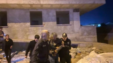 Polisin eli ile hayata tutundu