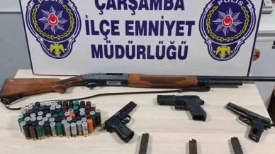 Sosyal medya hesabında silahla ateş açtığı görüntü paylaşınca yakalandı