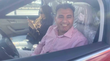 Togg aracını mehter takımıyla aldı