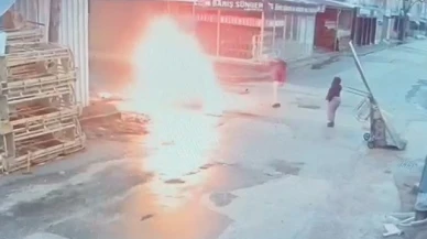 Çaldıkları koltukları ateşe verip demirlerini çaldılar