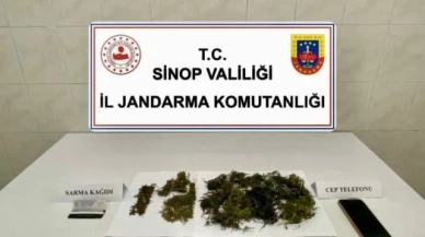 Durdurulan araçtan uyuşturucu madde çıktı