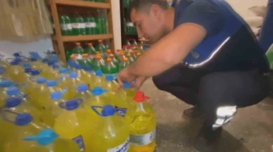 Müstakil evi kaçak deterjan üretim merkezine çevirdiler