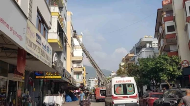 Ocakta unutulan yemek yangına neden oldu