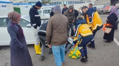 Otomobil ile motosiklet çarpıştı: 1 yaralı