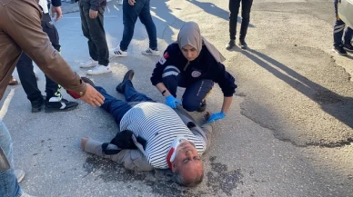 Otomobilin çarptığı yaya ağır yaralandı