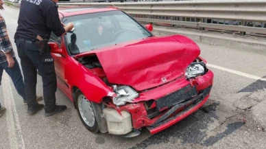 Samsunspor Beşiktaş maçına giden taraftarlar kaza yaptı: 1 yaralı