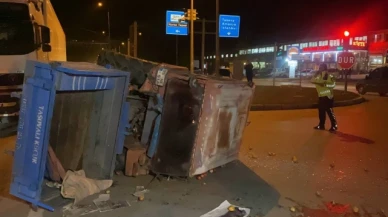 Tır ile traktör çarpıştı: 2 yaralı