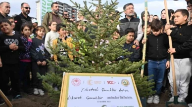 Ülke genelinde  5 milyon 2023 fidan toprakla buluşturuldu