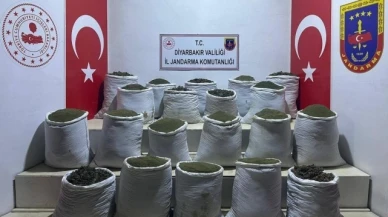 1 ton 148 kilogram esrar ve 606 kök kenevir bitkisi ele geçirildi