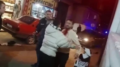Çıkan kavgada husumetlisini boynundan bıçakladı