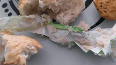 Ekmek diye aldı, içinden naylon çıktı
