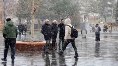 Hasretle beklenen kar geldi