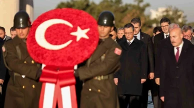 İkinci Cumhurbaşkanı İsmet İnönü, ölümünün 50. yılında mezarı başında anıldı