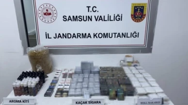Kaçak tütün satıcısına jandarma ekiplerince operasyon