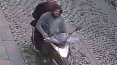 Motosiklet hırsızı yakayı ele verdi