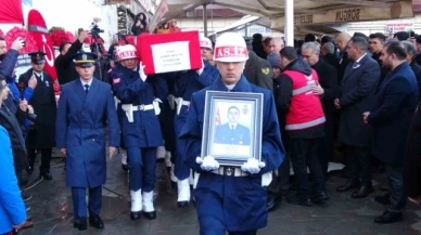 Pençe-Kilit Harekatı şehidi Piyade Uzman Çavuş Ahmet Arslan, son yolculuğuna uğurlandı