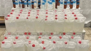 Polis kaçak alkol üreten şahsı yaptığı çalışmayla yakaladı