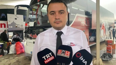 Ticari taksi şoförü 25 yolcunun hayatını tehlikeye attı