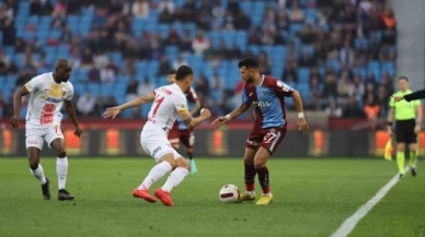 Trendyol Süper Lig: Trabzonspor: 0 - Kayserispor: 0