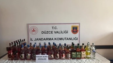 Yılbaşı öncesi kaçak alkoller ele geçirildi