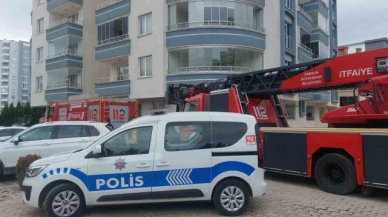 Aspiratör yangını paniğe sebep oldu