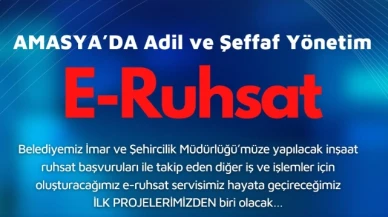 Başkan Adayı Sevindi'nin ilk seçim vaadi e-ruhsat