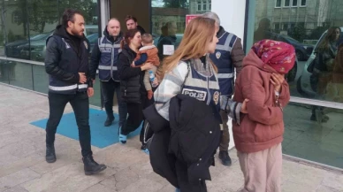 Çok sayıda suç kayıtları bulunan kadın hırsızlar tutuklandı