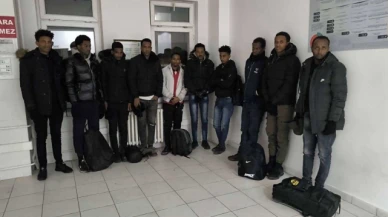 Edirne'de 160 göçmen ve 6 organizatör yakalandı