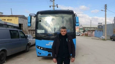 Halk otobüsünde oyuncak tabancayla tehdit karakolluk etti