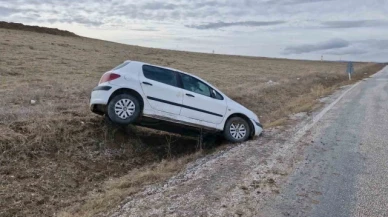 Kontrolden çıkan otomobil takla attı: 3 yaralı