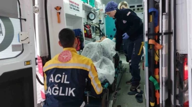 Üzerine 6. kattan halı düşen 17 yaşındaki kız hastanelik oldu