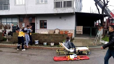 Yangında 8'i çocuk 14 kişi dumandan zehirlendi