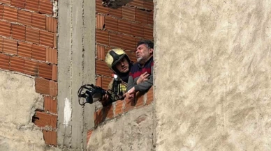 Yangında can pazarı... 2'si çocuk 4 kişi son anda kurtarıldı
