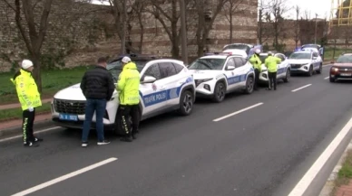 Yayalara yol vermeyen sürücülere ceza yazıldı