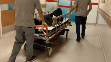15 yaşındaki çocuğun bacağı parçalandı