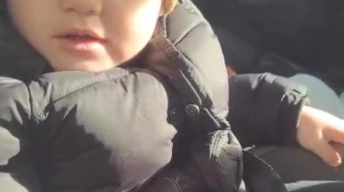 3 yaşındaki çocuk yanlışlıkla kendisini otomobile kilitledi