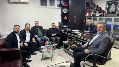 AK PARTİ'DEN HABER MERKEZİMİZE ZİYARET