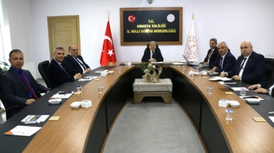 Amasya’da Ortak Sınavlar ve Tarihleri Görüşüldü
