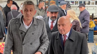 Arslan Pazar Esnafını Ziyaret Etti