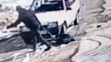 Çaycının vahşice öldürüldüğü anlar kamerada