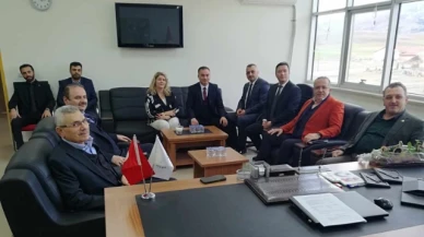 Çilez ve İlçe Yönetiminden Çapkulaç'a Hayırlı Olsun Ziyaret